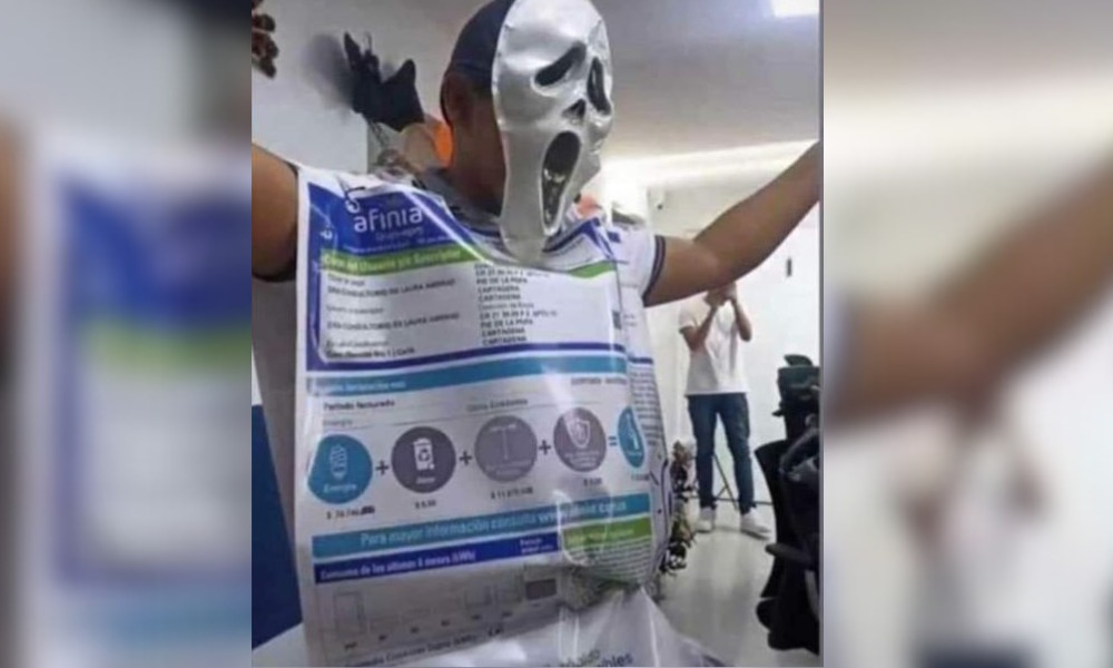 ¡Feliz Halloween! El disfraz que causa más terror en la costa caribe