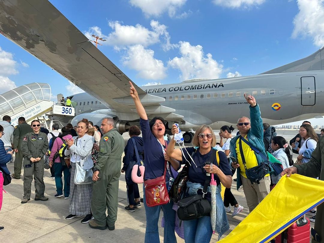 Gobierno Nacional inicia la repatriación de los primeros colombianos atrapados en Israel