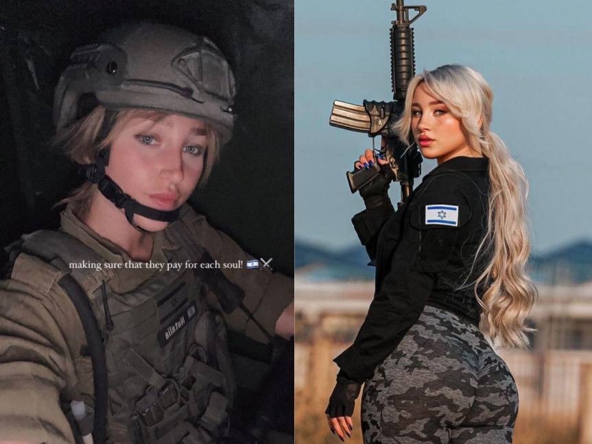 Ella es Natalia Fadeev, la sexy modelo de OnlyFans que se unió al Ejército de Israel