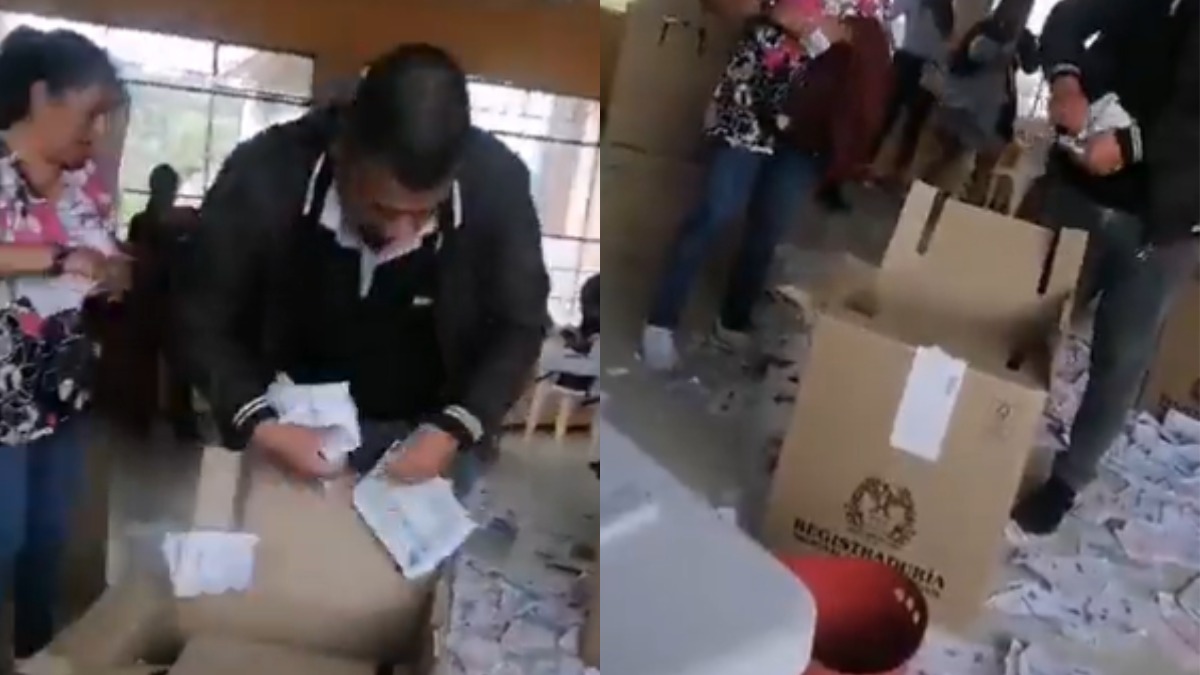 Destruyen tarjetones en Santiago – Putumayo, Registraduría suspende elecciones