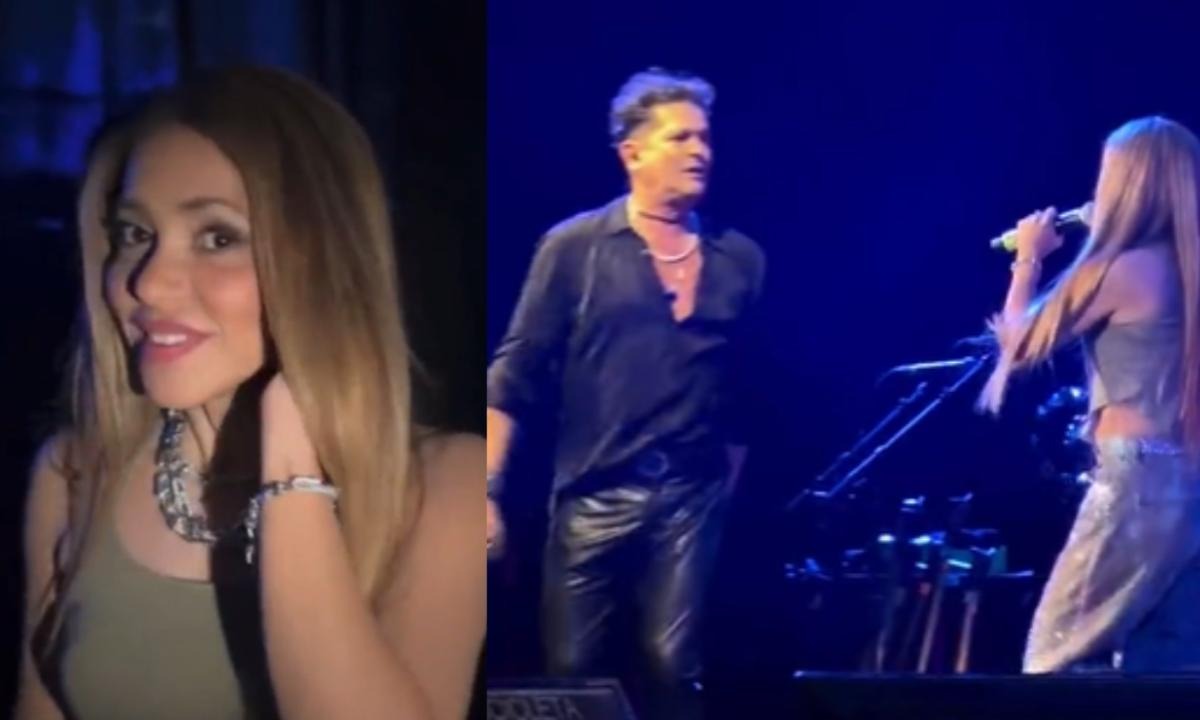 Shakira sorprendió a Carlos Vives en pleno concierto en Miami, cantaron juntos ‘La Bicicleta’ sin nombrar a Piqué