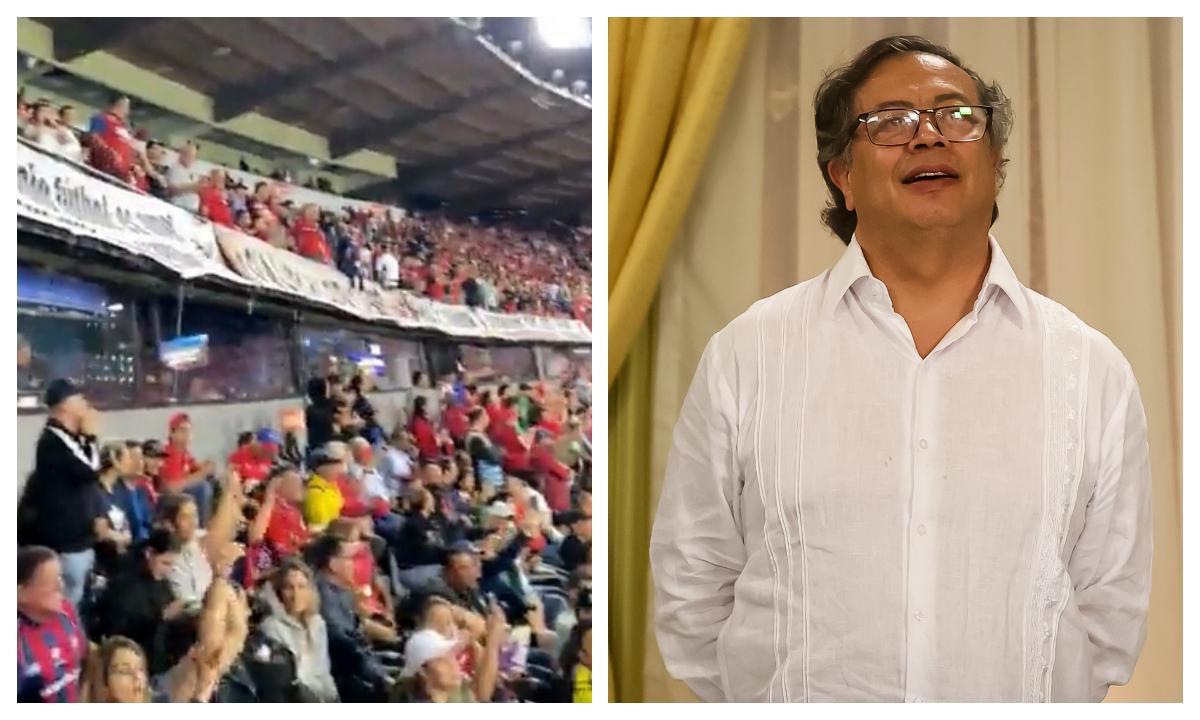 Volvió a pasar, los estadios de Colombia se convertirán en la pesadilla del presidente Petro