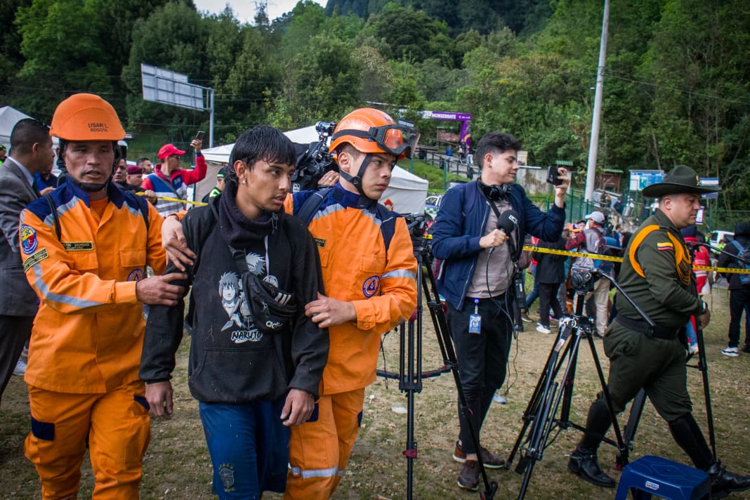 Alivio para los familiares, aparecieron los 10 jóvenes desaparecidos en el sector de Monserrate