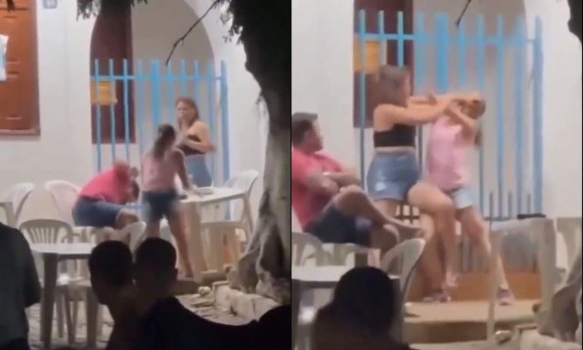 “Peleando tripas”: dos mujeres protagonizaron bochornosa pelea por un hombre en plena fiesta