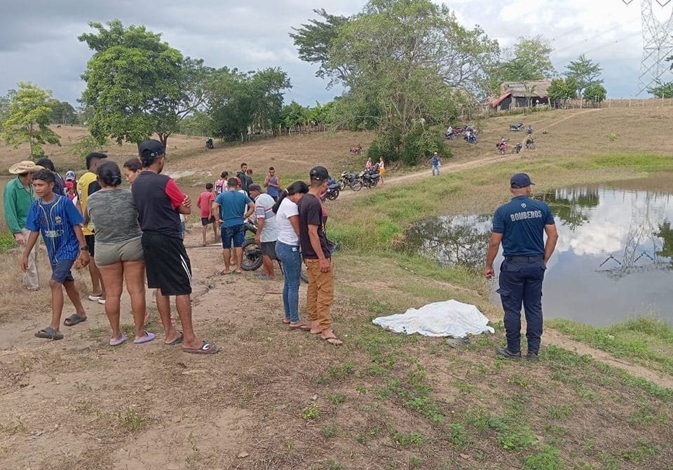 Lamentable: Hombre se ahogó en una represa en zona rural de Sahagún