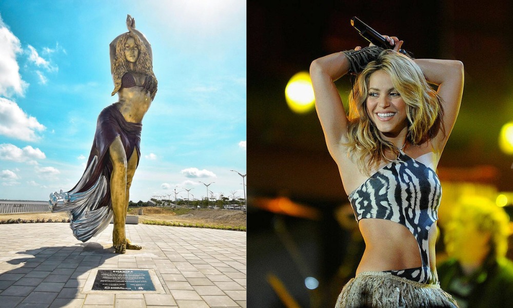 Escultura de Shakira ya fue develada: “Me hace feliz compartir esto”, dice la barranquillera