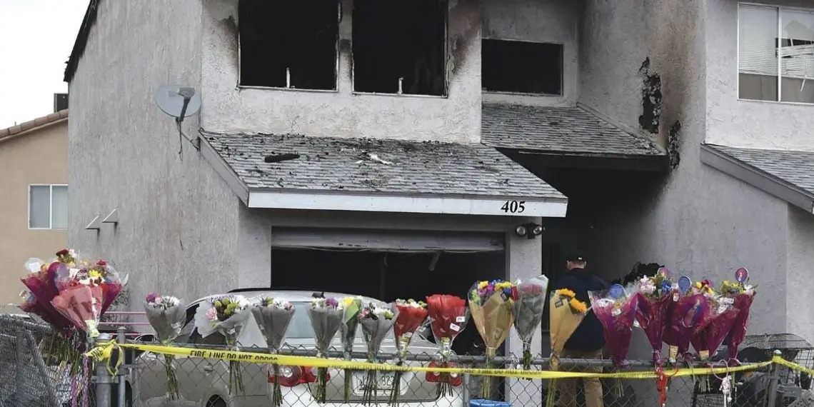 Cinco niños murieron en un incendio en su casa mientras su papá compraba regalos de Navidad