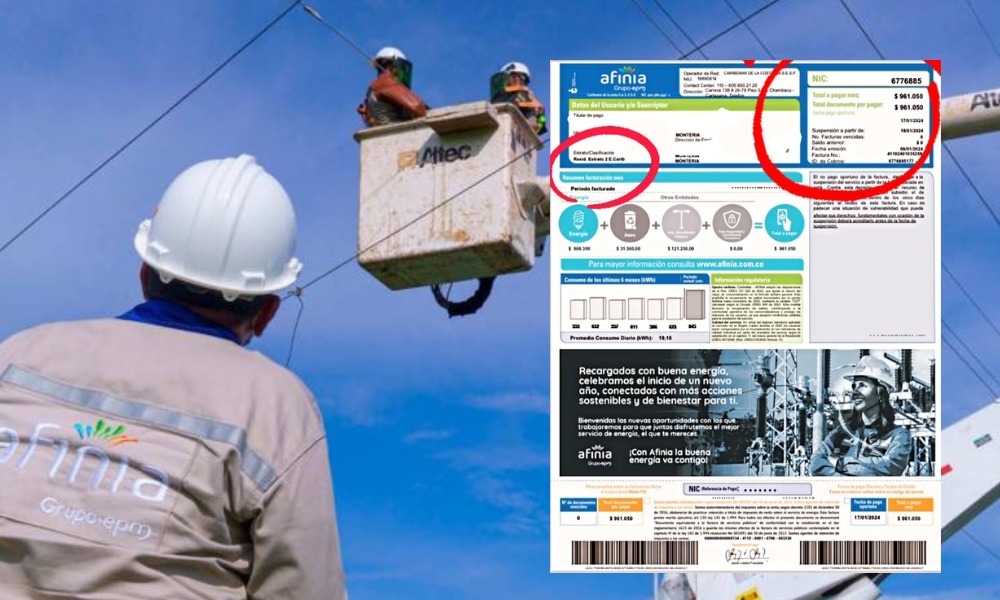 Afinia desangrando el bolsillo de los monterianos, las tarifas aumentaron exageradamente en el 2024