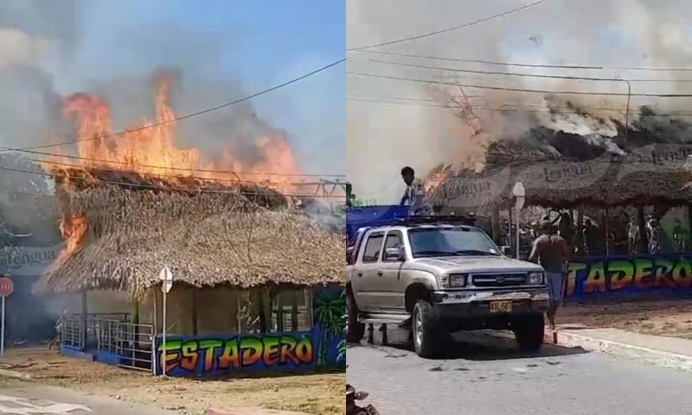 El Popular estadero ‘Donde Teli’ en San Antero fue consumido por las llamas