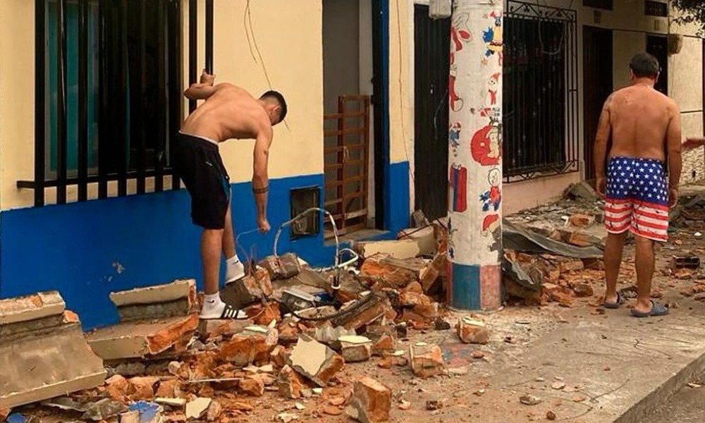 Estas son las impresionantes imágenes y videos que dejó el sismo este viernes en Colombia
