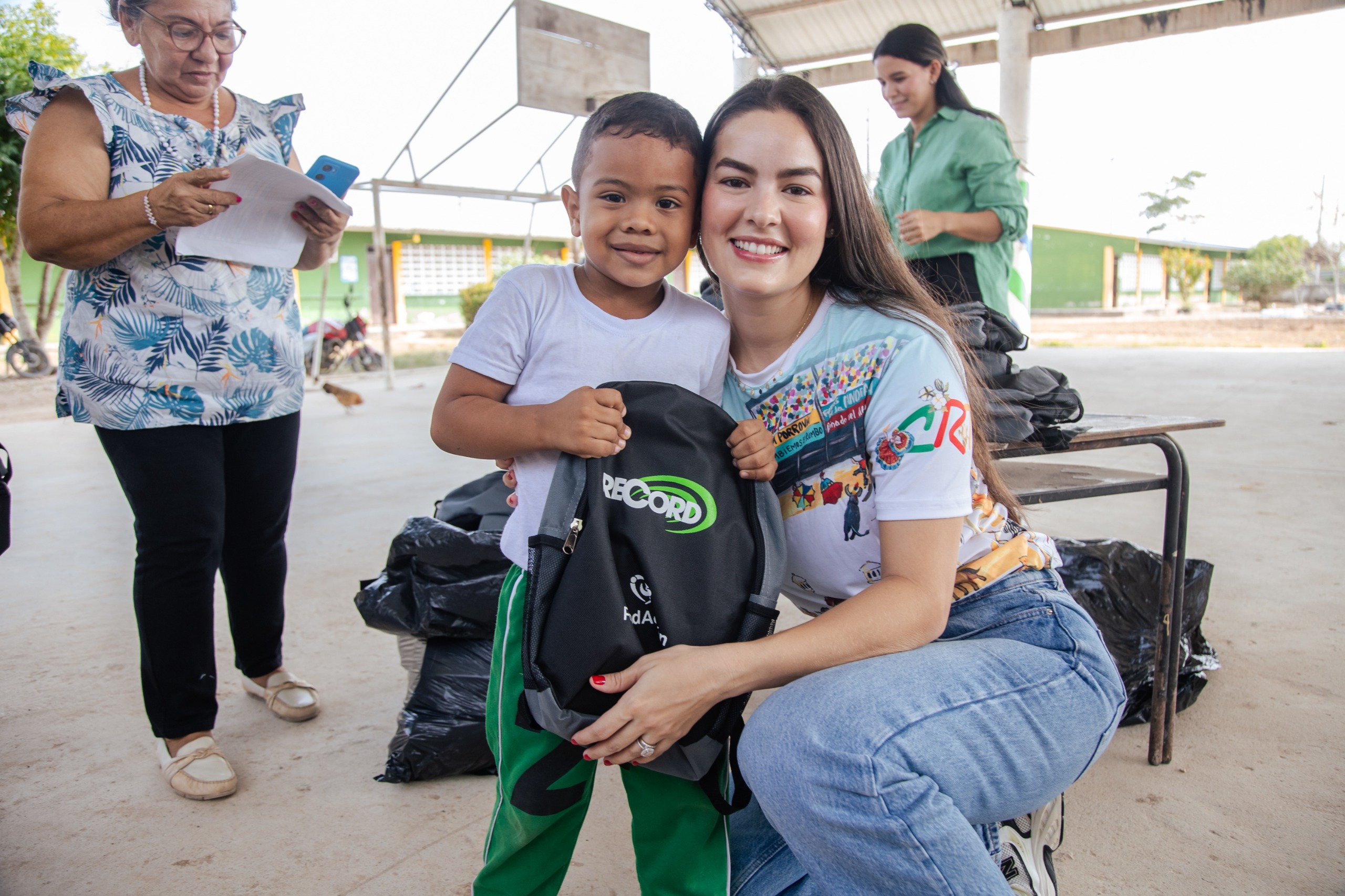 ¡Con todo! La Gestora social, Valeria Vega lidera campaña “Córdoba regresa a clases”