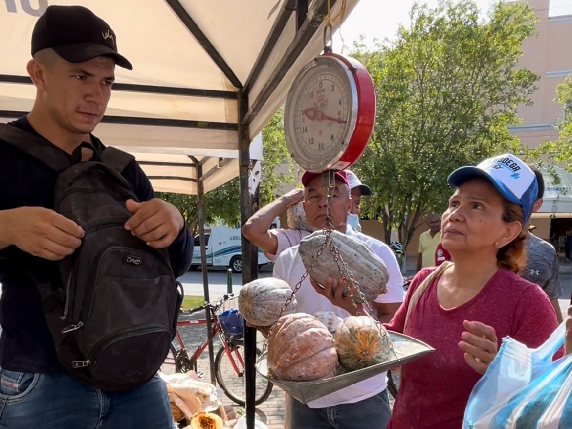 10/10, monterianos quedaron encantados con la ‘Auyamatón’, compraron ocho toneladas