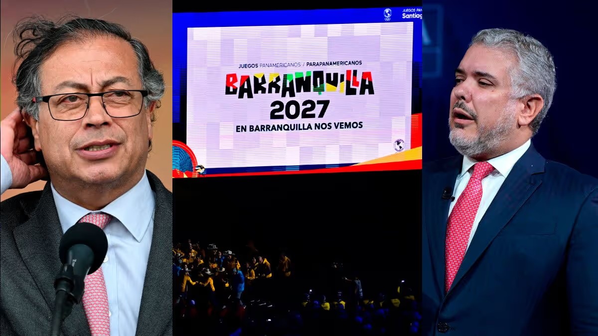 ¿Se burlan de Colombia? Petro y Duque se echan la culpa mutuamente por perder los Juegos Panamericanos