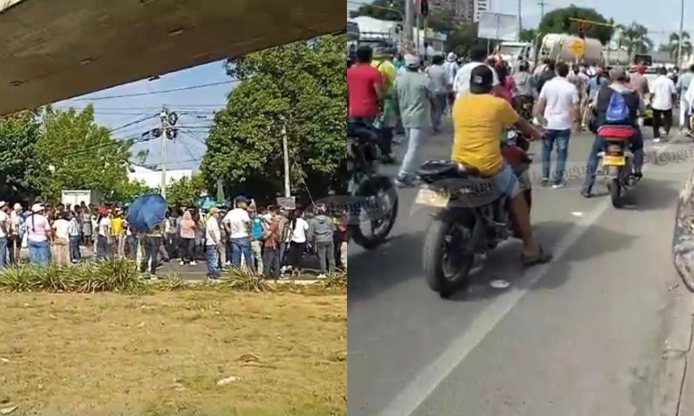 ¿Les prestarán atención? Monterianos se toman la Carrera segunda en protesta contra Afinia