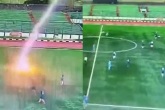 Qué pesar: Futbolista murió en pleno partido tras ser impactado por un rayo