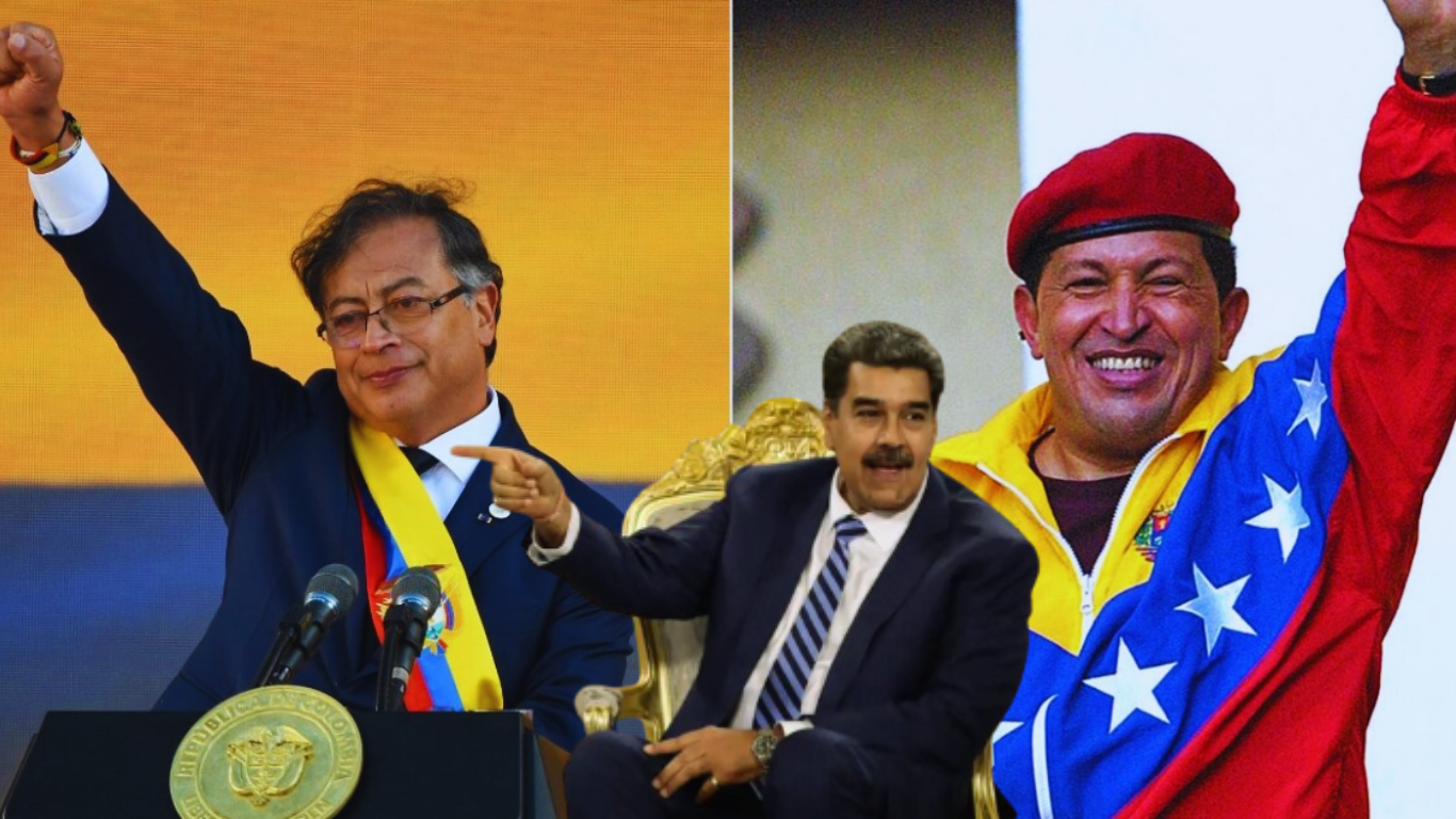 Los elogios de Petro: «No hay izquierda cobarde, la magia de Chávez fue proponer democracia y cambio del mundo»