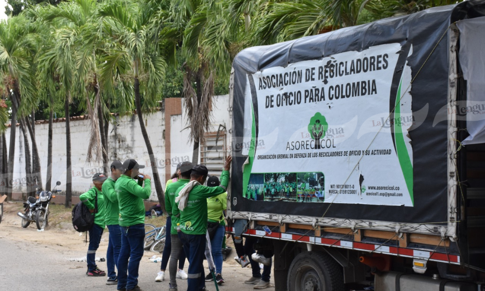 Recicladores en Montería no aguantan más,  exigen a Urbaser que les cumpla