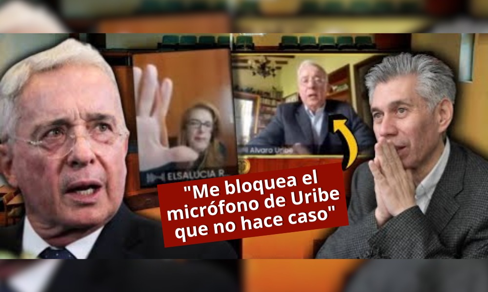 Jueza le dio su ‘tatequieto’ a Uribe por ‘intenso’: «Me le bloquea el micrófono que no hace caso»