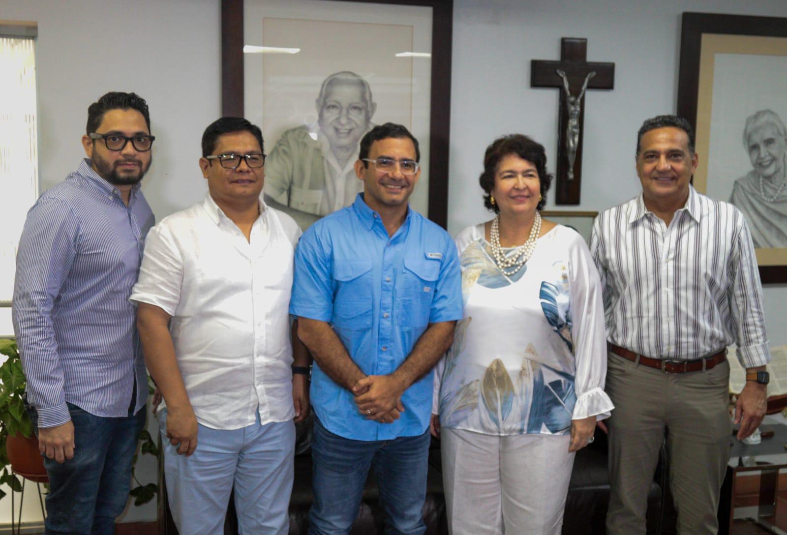 Alcalde de Montería se reunió con la rectora de Unisinú para trabajar conjuntamente por la ciudad