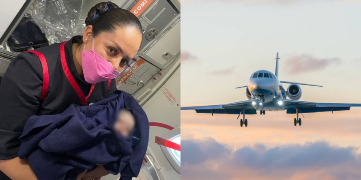 Mujer dio a luz en pleno vuelo y la aerolínea le regaló 90 viajes gratis al bebé