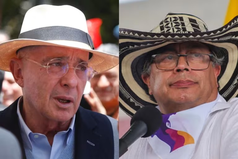 “No sabía que se deben pagar al Presidente» Uribe responde con sarcasmo a Petro sobre predial de tierras