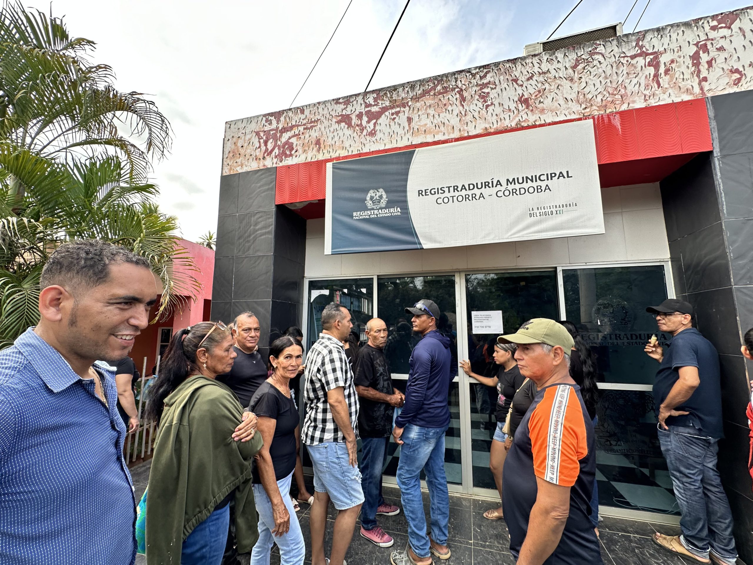 878 personas en condición de vulnerabilidad se beneficiaron en jornada de identificación en Cotorra, Córdoba
