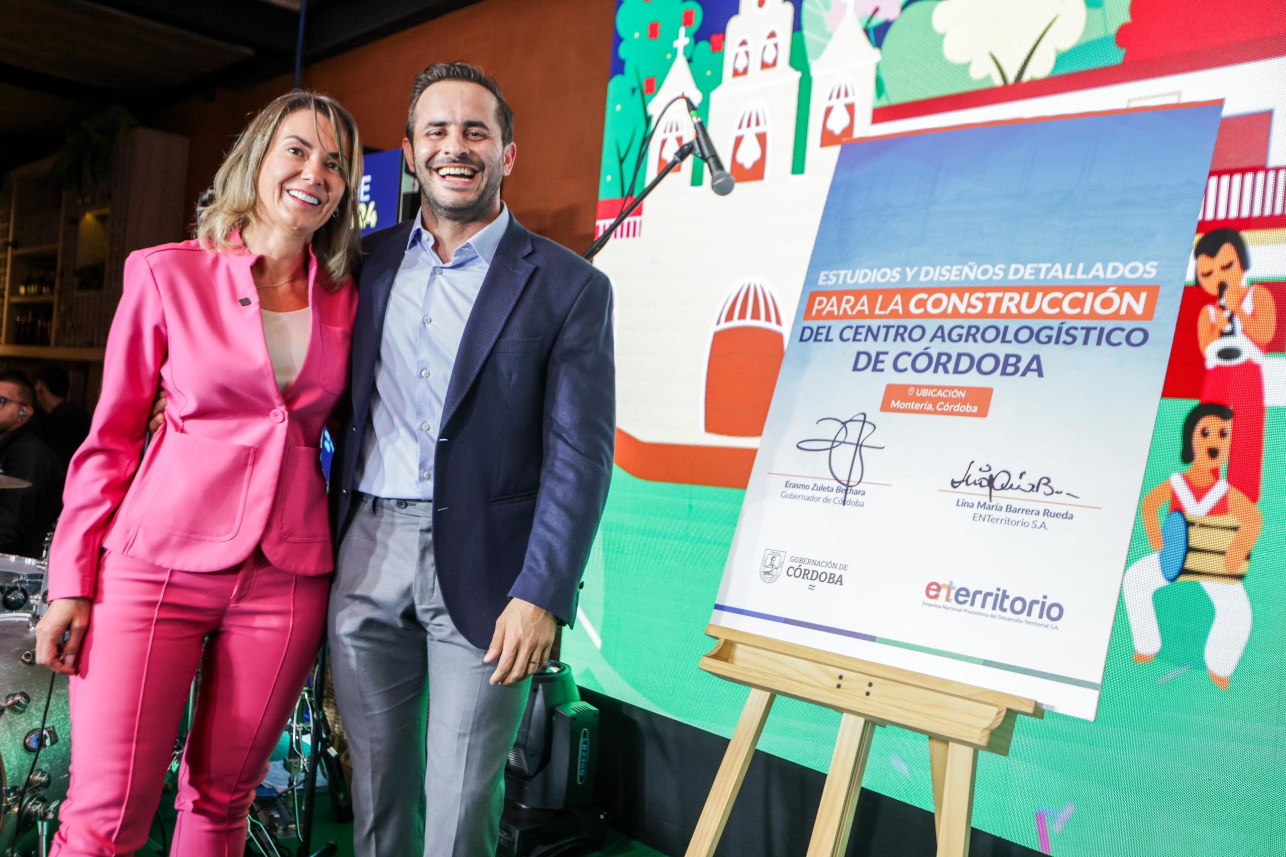 Regalo para Córdoba: Gobernador Erasmo Zuleta firma convenio para estudios y diseños de nueva sede administrativa
