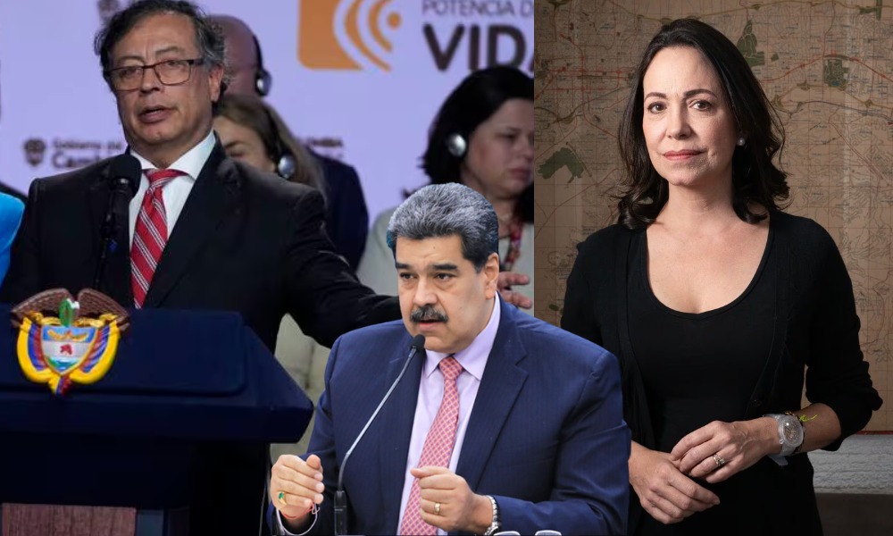 «La inhabilidad de María Carolina Machado es un golpe antidemocrático»: Petro le tira duro a Maduro ¿Se estaba demorando?