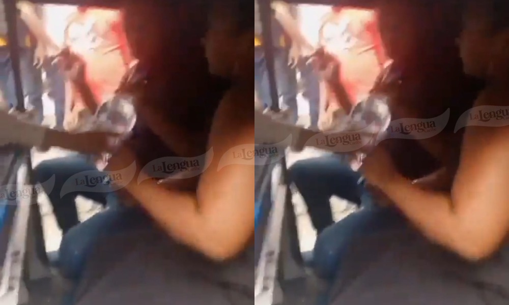 Venezolano obligó a su pareja a robarse una botella de Aguardiente y terminaron boleteados en internet