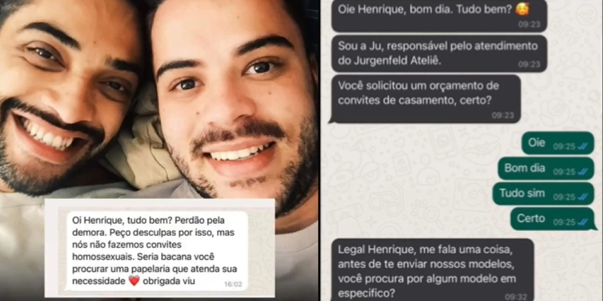 Le llueven las críticas a empresa que se negó a hacer invitaciones de matrimonio para una pareja homosexual ¿Qué opina?