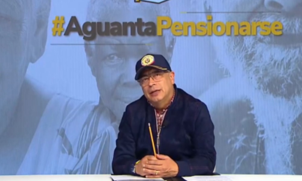 «No es verdad que los jóvenes se quedarán sin pensión» Petro defiende su reforma pensional ante las criticas