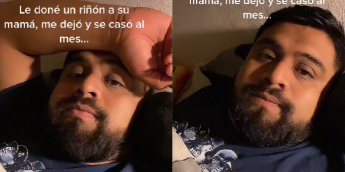 “No te tocaba mani”: se burlan de joven que le donó un riñón a su suegra y al mes su novia se casó con otro