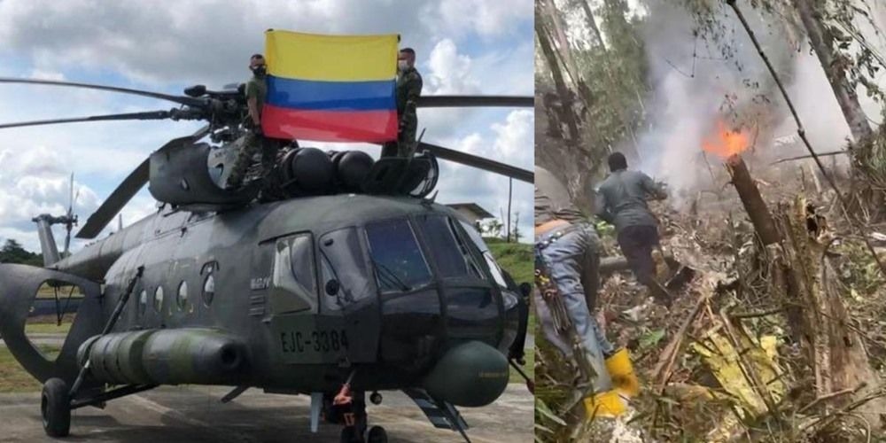 Lamentable: accidente de un helicóptero del Ejército dejó nueve militares muertos