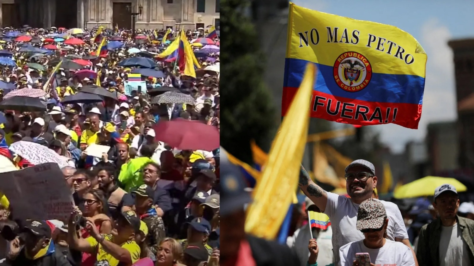 Petro dice que marcharon 250 mil personas y que en varias ciudades las protestas fueron débiles