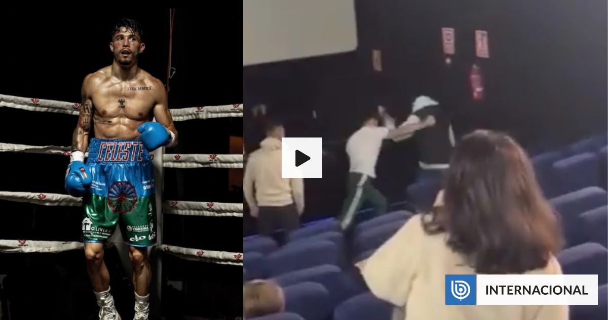 “Para que respete”: boxeador noqueó a un hombre que le estaba pegando a la novia en el cine